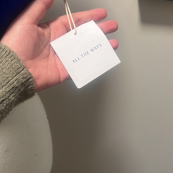 NWT All the ways blue sweater vest - Picture 3 of 7